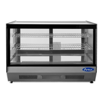 Atosa Countertop Refrigerated Display Case Stainless Steel 5.6 Cu Ft CRDS-56