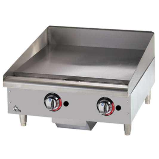 Star Star-Max Countertop Gas Griddle 24" Manual Controls - Each - 624MF