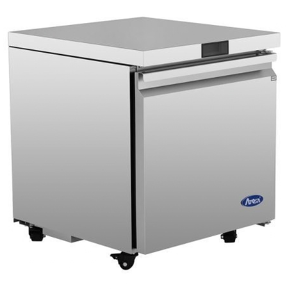 Atosa Undercounter Freezer Stainless Steel Commercial 27" - Single Door - AUF27SD