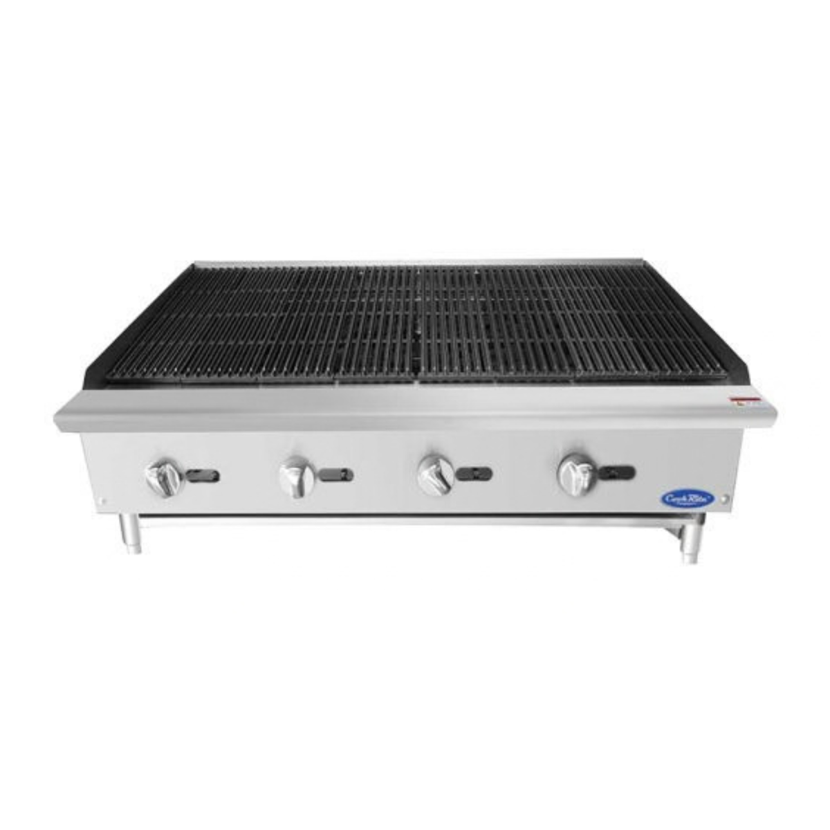 Atosa CookRite Stainless Steel Char-Rock Broiler 48" - 140,000 BTU ATCB-48*