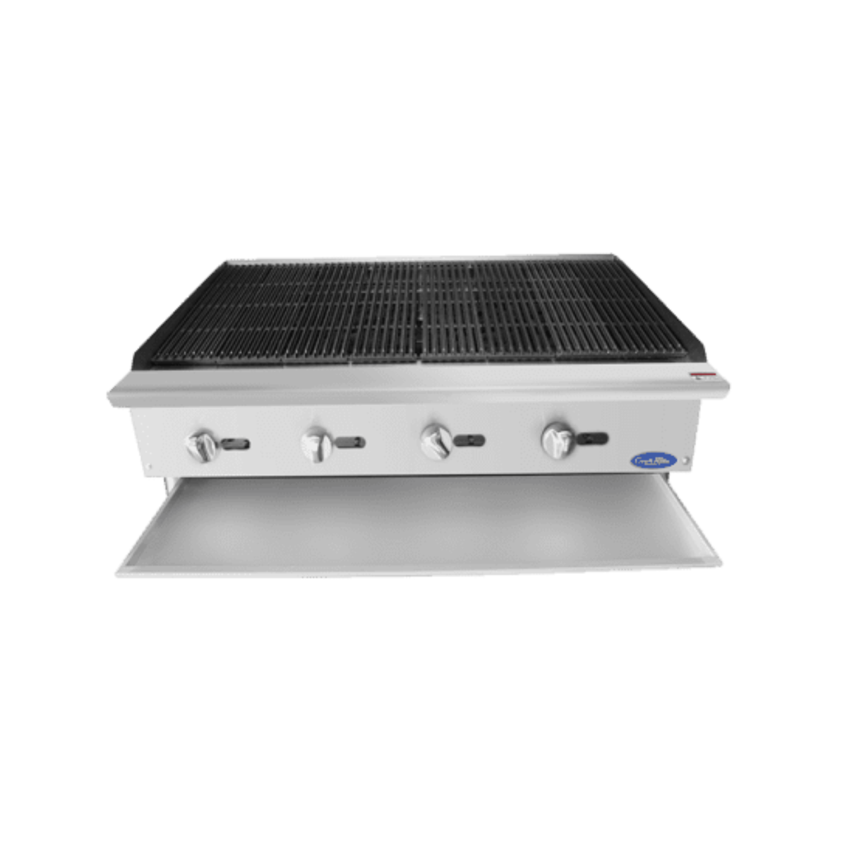 Atosa CookRite Stainless Steel Gas Charbroiler 48" - 140,000 BTU ATRC-48*