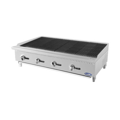 Atosa CookRite Stainless Steel Gas Charbroiler 48" - 140,000 BTU ATRC-48*