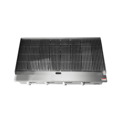 Atosa CookRite Stainless Steel Gas Charbroiler 48" - 140,000 BTU ATRC-48*
