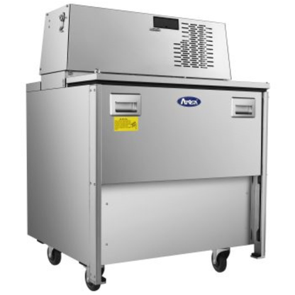 Atosa Forced Air Milk Cooler Stainless Steel 34" - 8 Crate AMC-3401