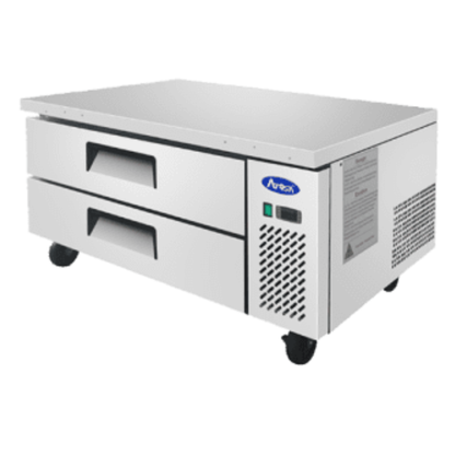 Atosa Refrigerated Chef Base Stainless Steel 2-Drawer 48" - 7.7 Cu. - MGF8450GR