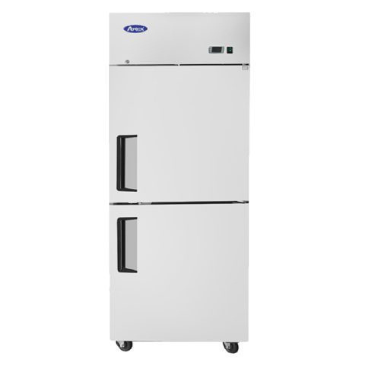 Atosa Stainless Steel Reach-In Refrigerator 2 Half Doors 29" - Top - MBF8010GR