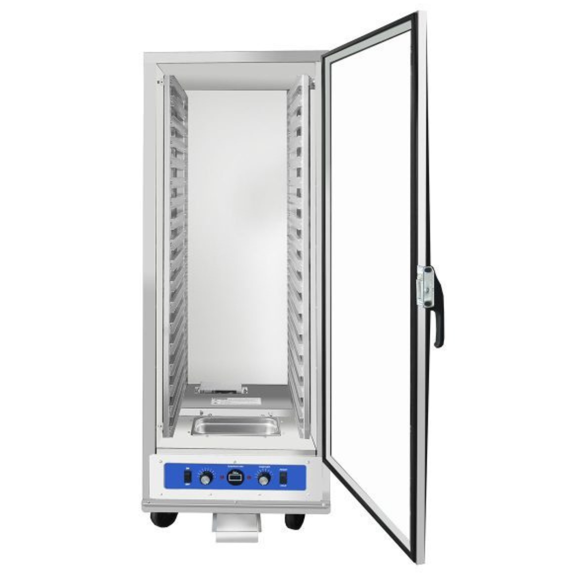 Atosa Heated Holding Cabinet Stainless Steel Insulated Mobile 18 Pan ATHC-18-P