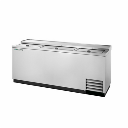 TRUE Horizontal Bottle Cooler, 80 1/8" Stainless Steel - TD-80-30-S-HC