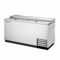 TRUE Horizontal Bottle Cooler, 64 - 5/8" Stainless Steel - TD-65-24-S-HC