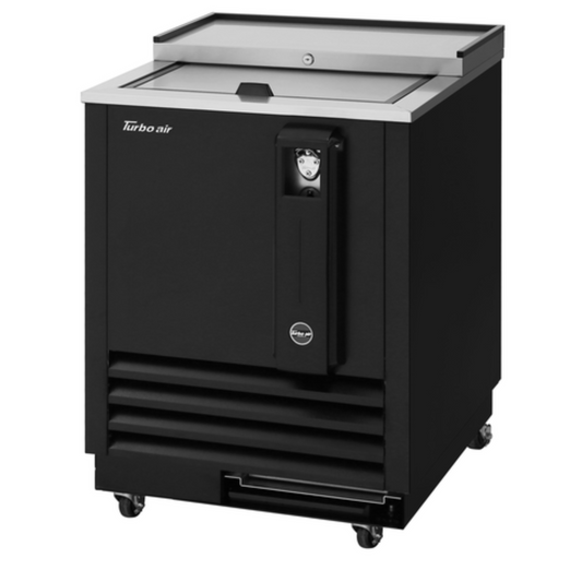 Turbo Air Bottle Cooler, 24" Black - TBC-24SB-N6