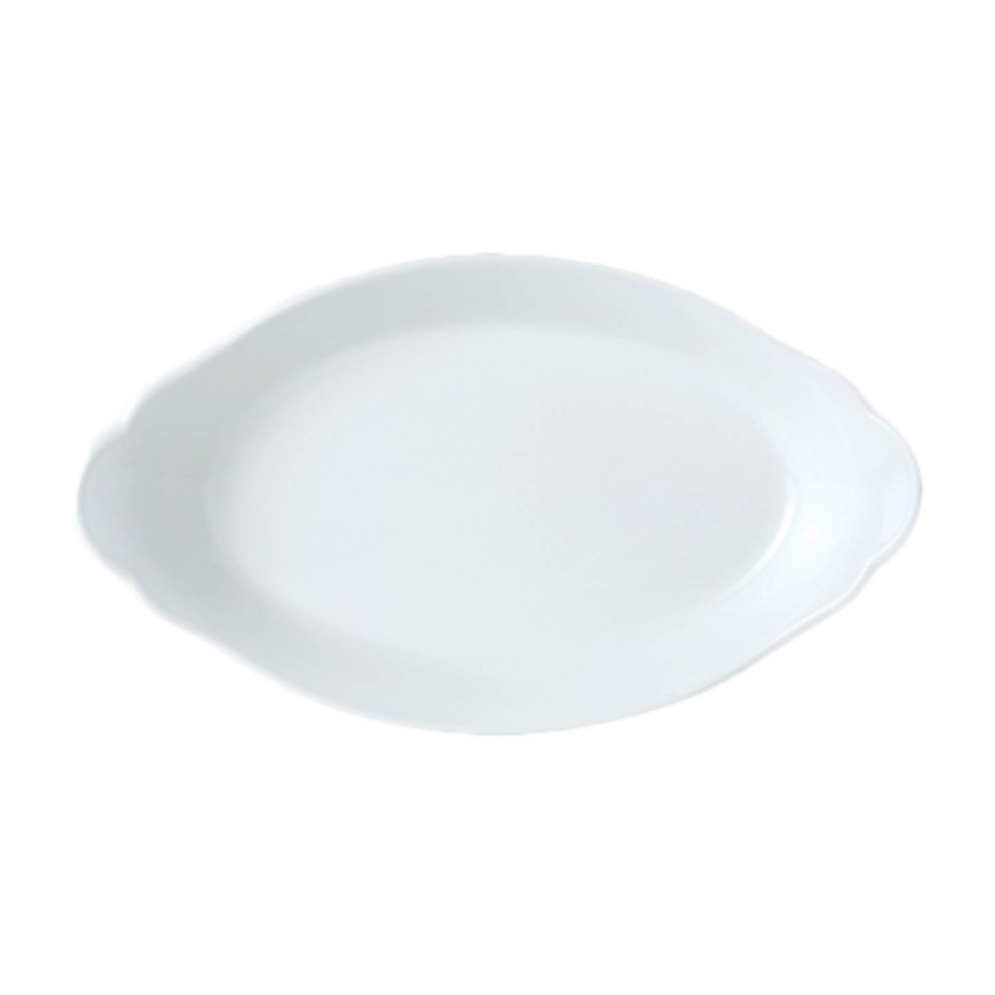Steelite Eared Dish 12-1/2 Oz Oval White - SIUI11010319-BENNETTS