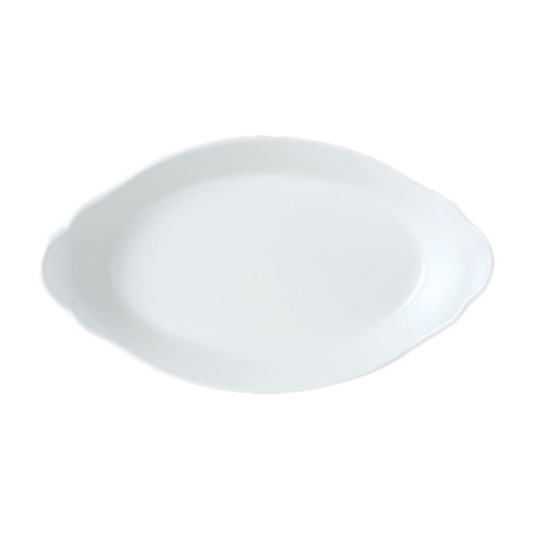 Steelite Eared Dish 12-1/2 Oz Oval White - SIUI11010319-BENNETTS