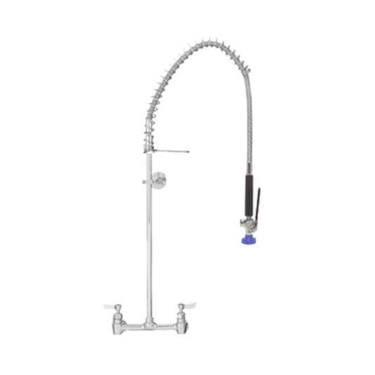 Fisher Prerinse Unit, 8" Backsplash Mount, Dual Controls, EZ Install - 64790
