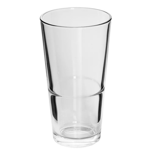 Libbey Mixing Glass, 22 oz., Stackable, Clear, DuraTuff - CS2D