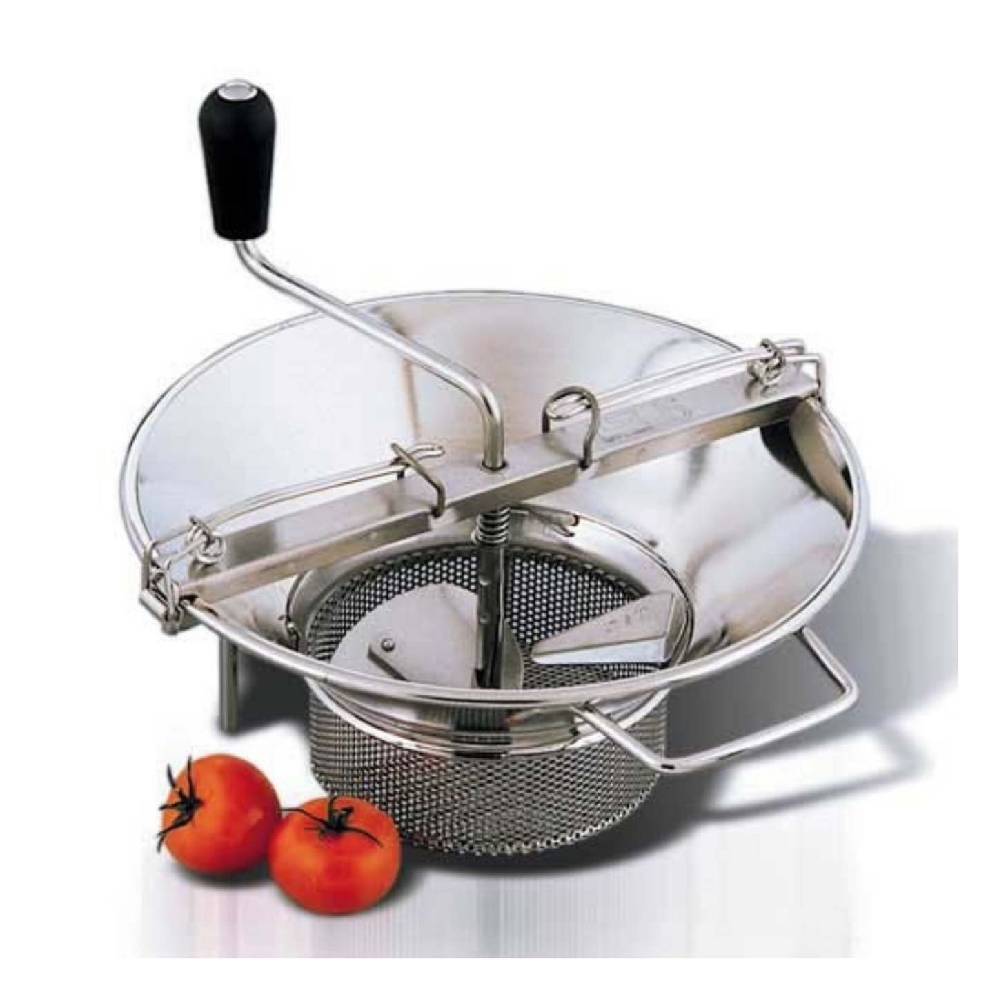 Louis Tellier Food Mill, 8Qt Tin Plated With One Grid - USX5-X5030
