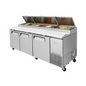 Turbo Air Refrigerated Counter, Pizza Prep Table - TPR-93SD-N