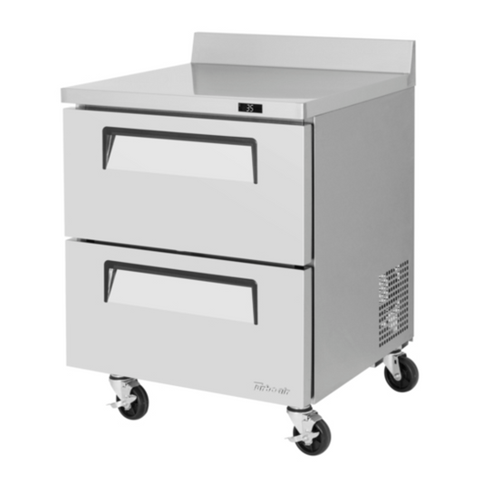 Turbo Air Refrigerated Counter, Work Top - TWR-28SD-D2-N