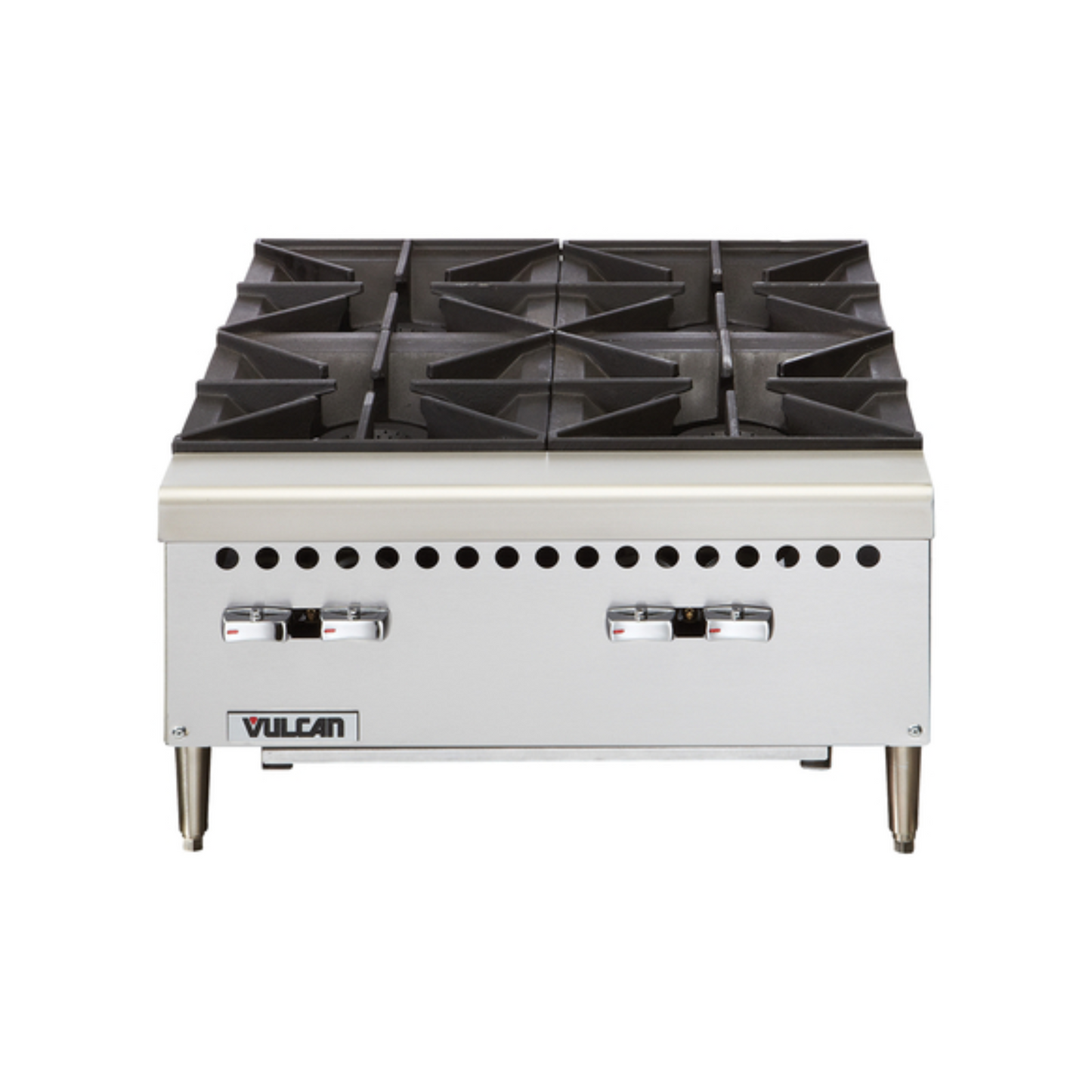 Vulcan 4 Burner Hot Plate 24" Natural Gas - VCRH-24