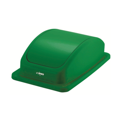 Winco Trash Receptacle Lid, Green - PTCL-23GR Winco