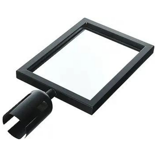 CCK Stanchion Sign Frame Black - CCKRS-SF/BK