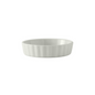 Tuxton Baking Dish, Creme Brulee 8oz, Fluted White - PK4