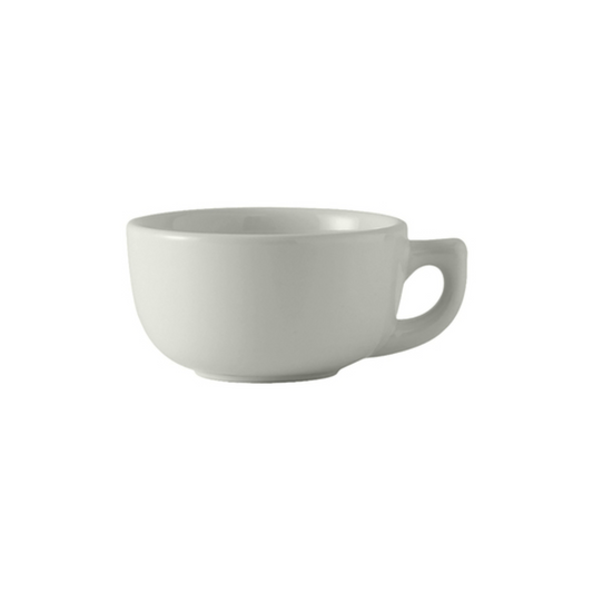 Tuxton Cup, Cappuccino, 14oz Ceramic, White - CS2D