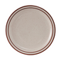 Tuxton Plate, 9" Brown Speckle "Bahamas Pattern" - CS2D