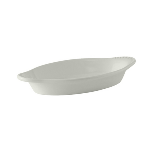 Tuxton Welsh Rarebit, 8 oz Ceramic, White - CS1D