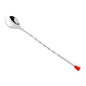 Bar Spoon 11" Twisted Red Tip - CCKBSP-11