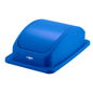 Winco Cover for 23 Gallon Blue Slender Recycle Trash Can Swing Lid - PTCL-23L