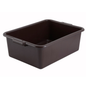 Caja de autobús Winco marrón de 18 cm de profundidad - PL-7B