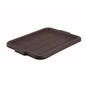Winco Bus Box Lid Brown Polypropylene for 21-1/2" x 15" - PL-57B