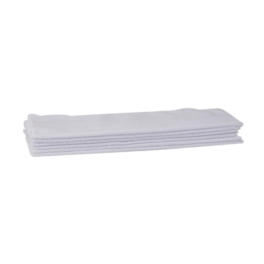 Winco Microfiber Cloth 16" x 16" White - BTM-16W