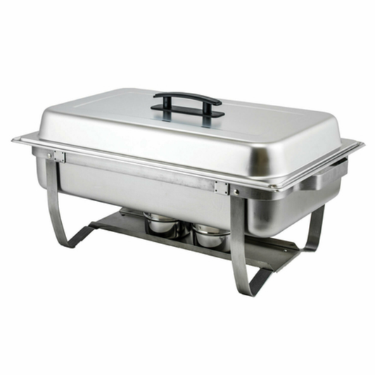 Winco Chafer Folding Stand 8 Qt Full Size Stainless Steel - C-4080