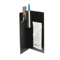 Winco Check & Credit Card Holder 10" x 5.5" Black - CHK-1K