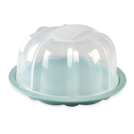 Nordic Ware Deluxe Bundt Keeper Translucent Cake Carrier - 50022