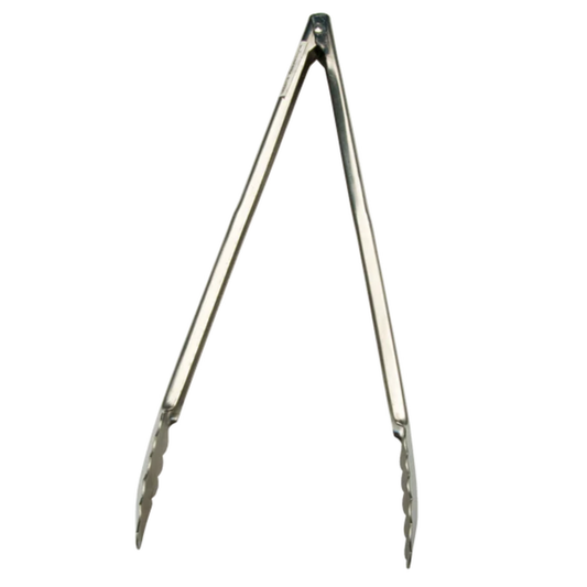 Spring Tongs Stainless Steel 12" - TG-12