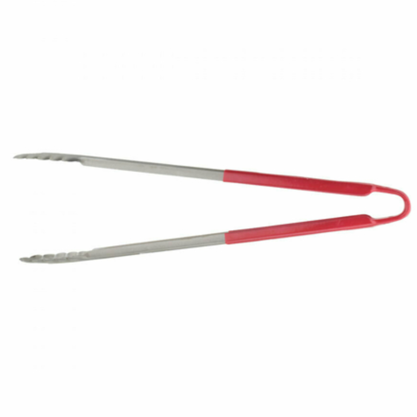 Tongs Stainless Plastic Handle Red 16" - T16P-RD