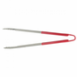 Tongs Stainless Plastic Handle Red 16" - T16P-RD