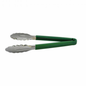 Utility Tongs Plastic Handle Green 9" - T10P-GR