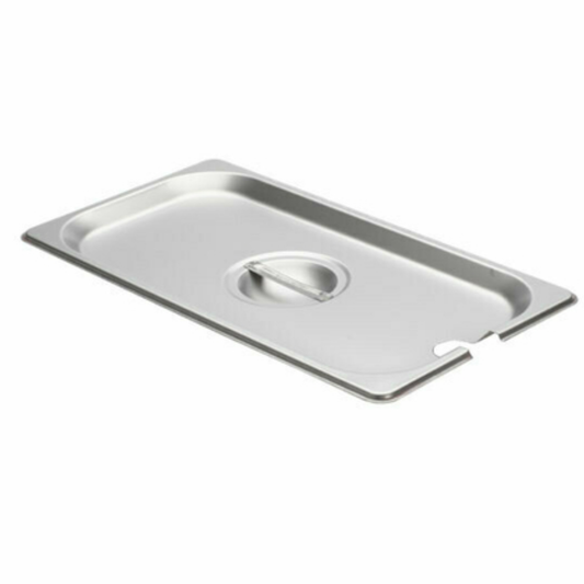 Steam Table Cover 1/3 Slotted Stainless Steel - 5130S