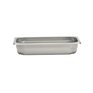 Sartén para mesa de vapor, tamaño 1/3, 2,5" de profundidad