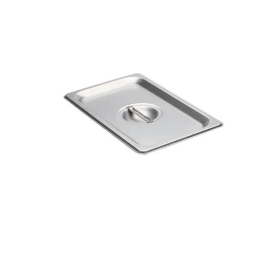 Steam Table Solid Cover Fits 1/4 Size Pan - 5140