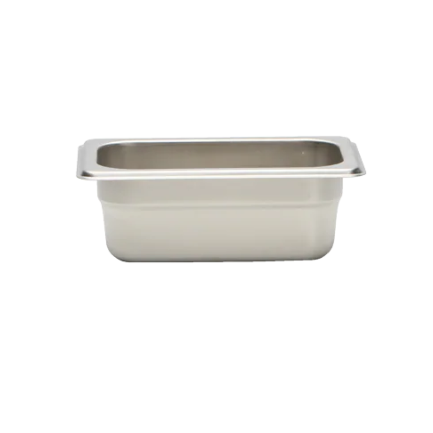 Sartén para mesa de vapor de 1/9" de profundidad y 2,5" de acero inoxidable