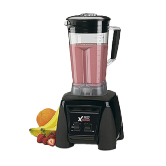 Waring Blender, Bar 64oz Clear Container Black Base - MX1000XTX