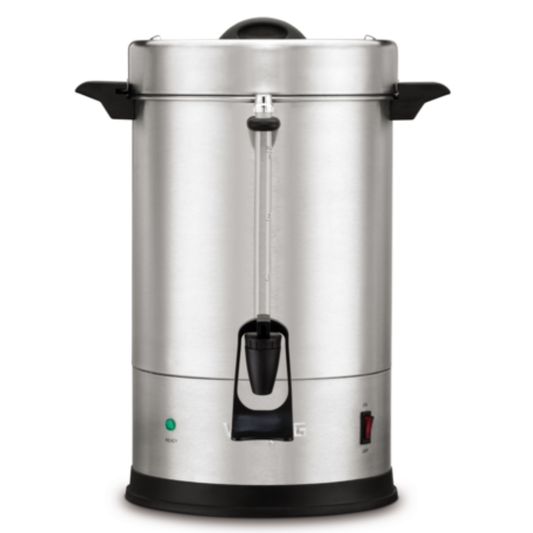 Waring Coffee Urn 30 Cup Percolator, Stainless Steel - WCU30