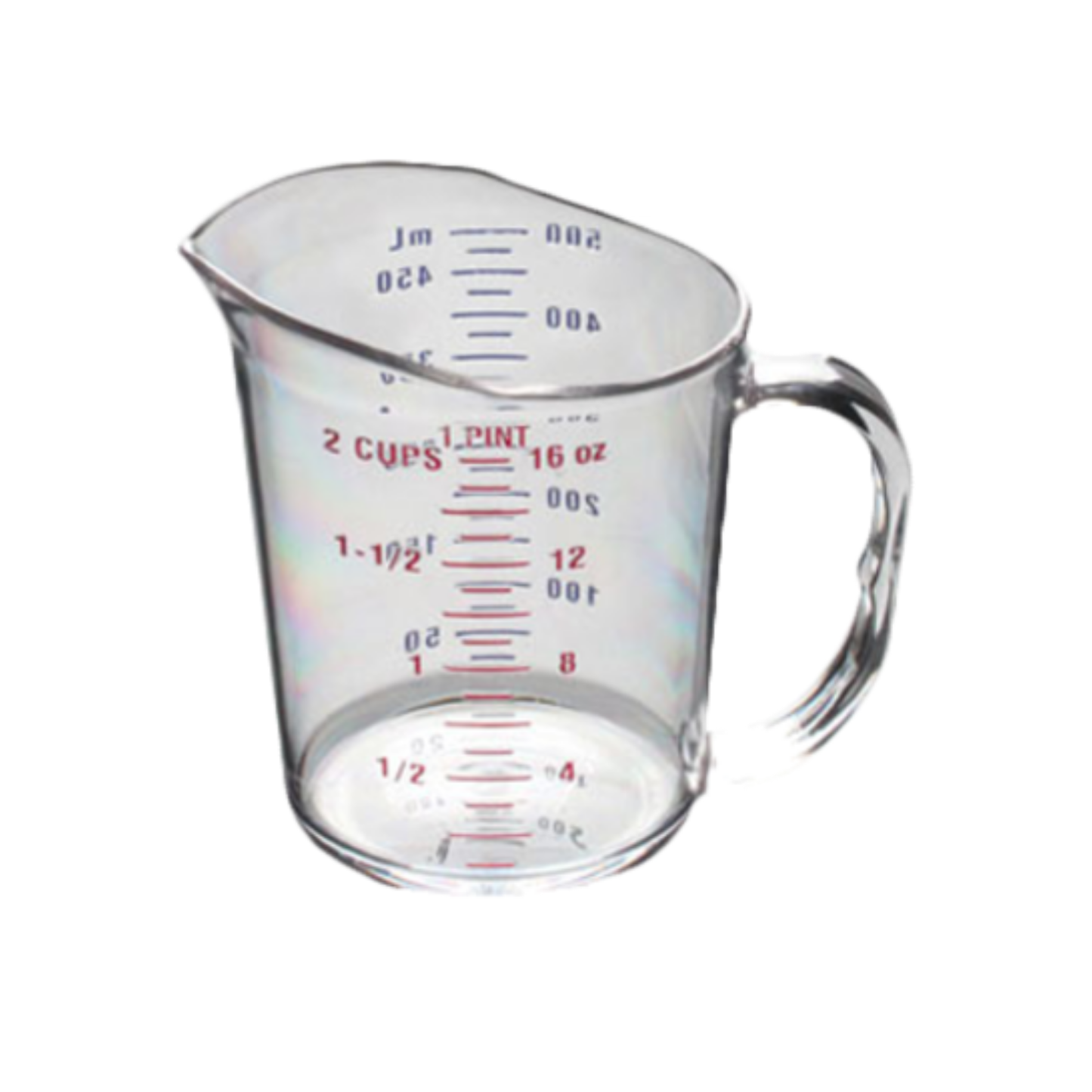 Thunder Group Measure Cup 1 Pint US/Metric Clear - PLMC016CL