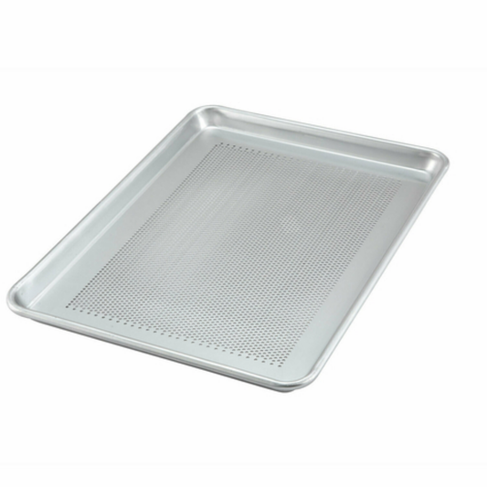 Winco Sheet Pan Perforated Aluminum Half Size 13" x 18" - ALXP-1318P