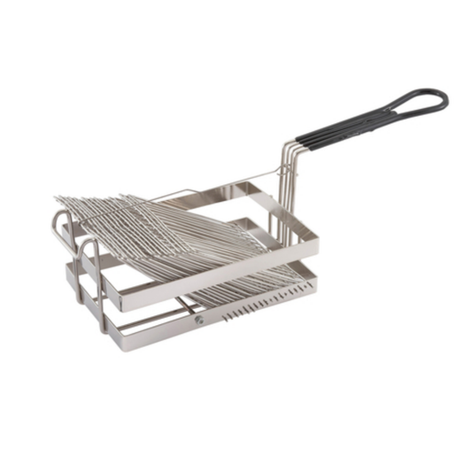Winco Tostada Shell Fry Basket 18-Slot - TB-18