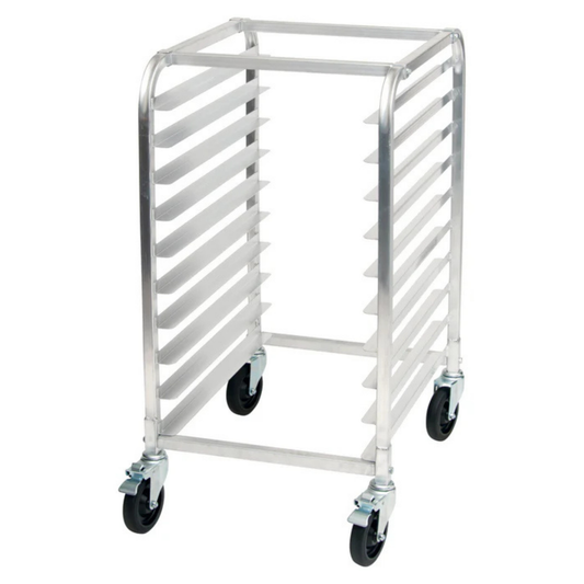 Winco Half Pan Rack 10-Tray Aluminum - ALRK-10BK